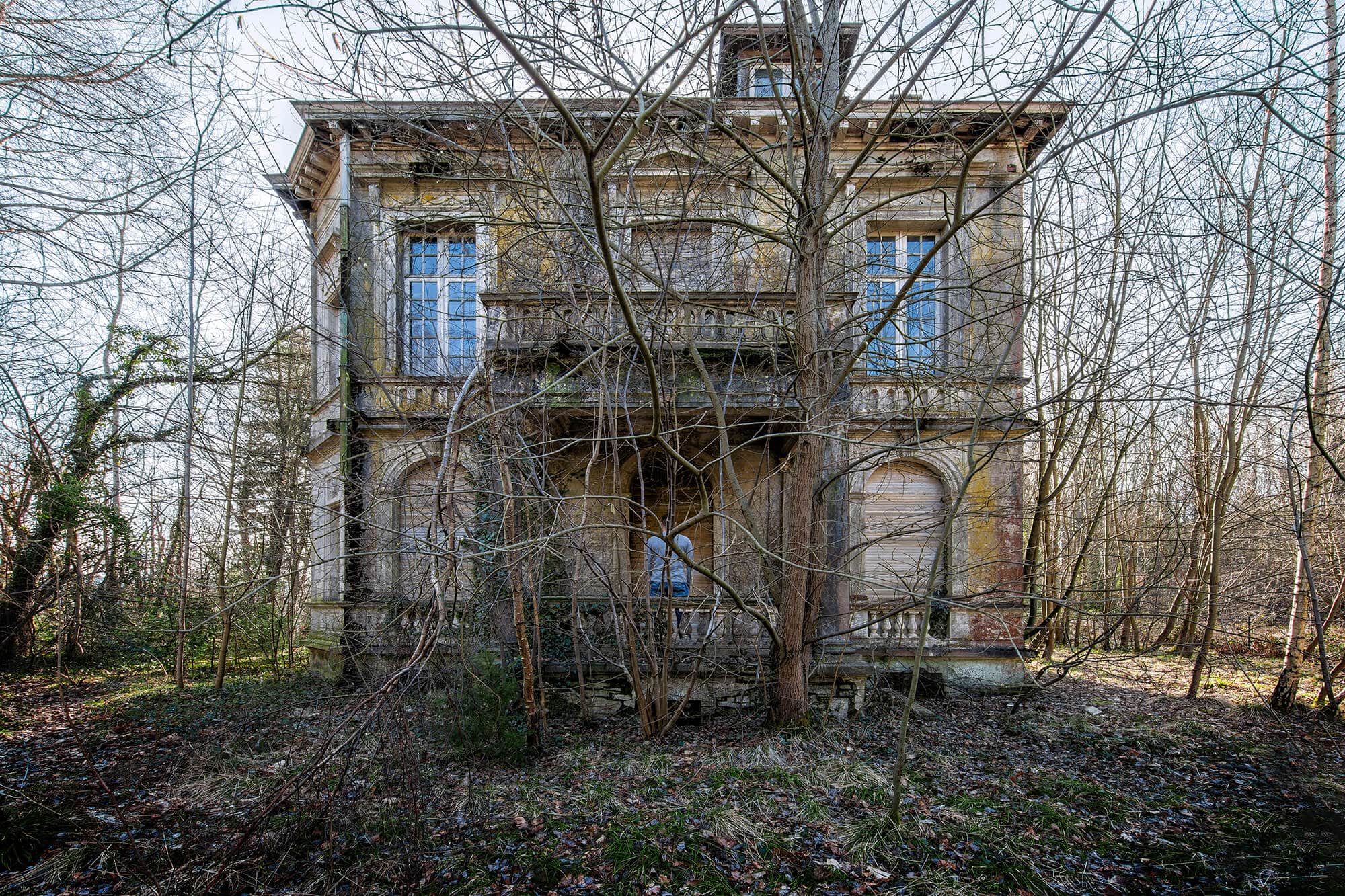 urbex fotografie belgie villa
