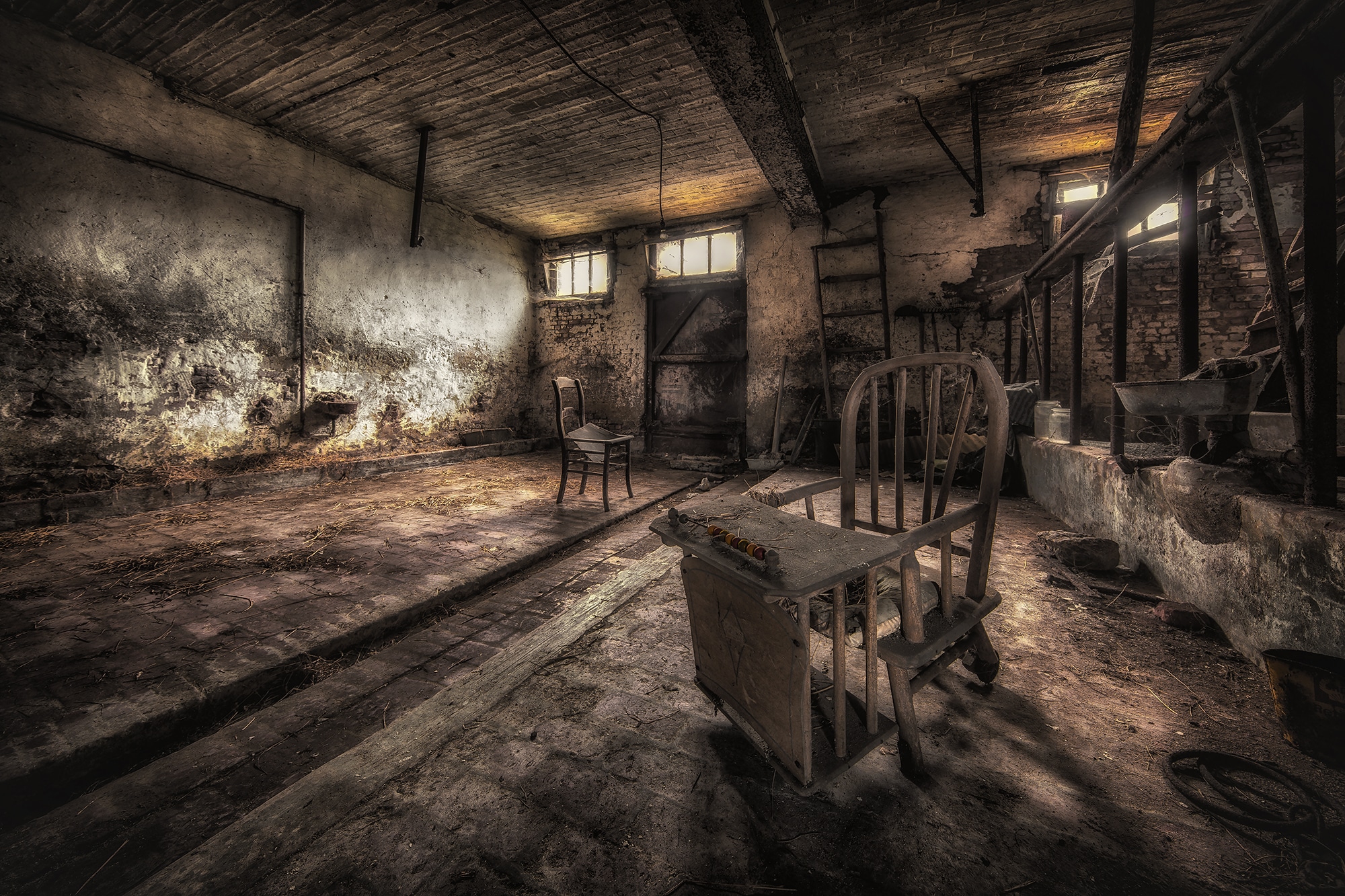 verlaten boerderij farm paternoster