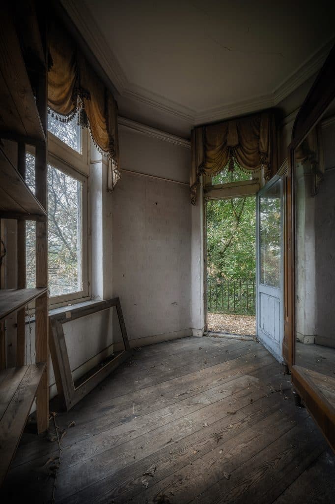 urbex fotografie belgie Chateau de la Montagne