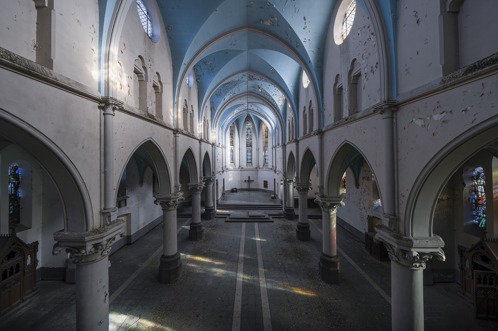 Urbex kerk in Belgie
