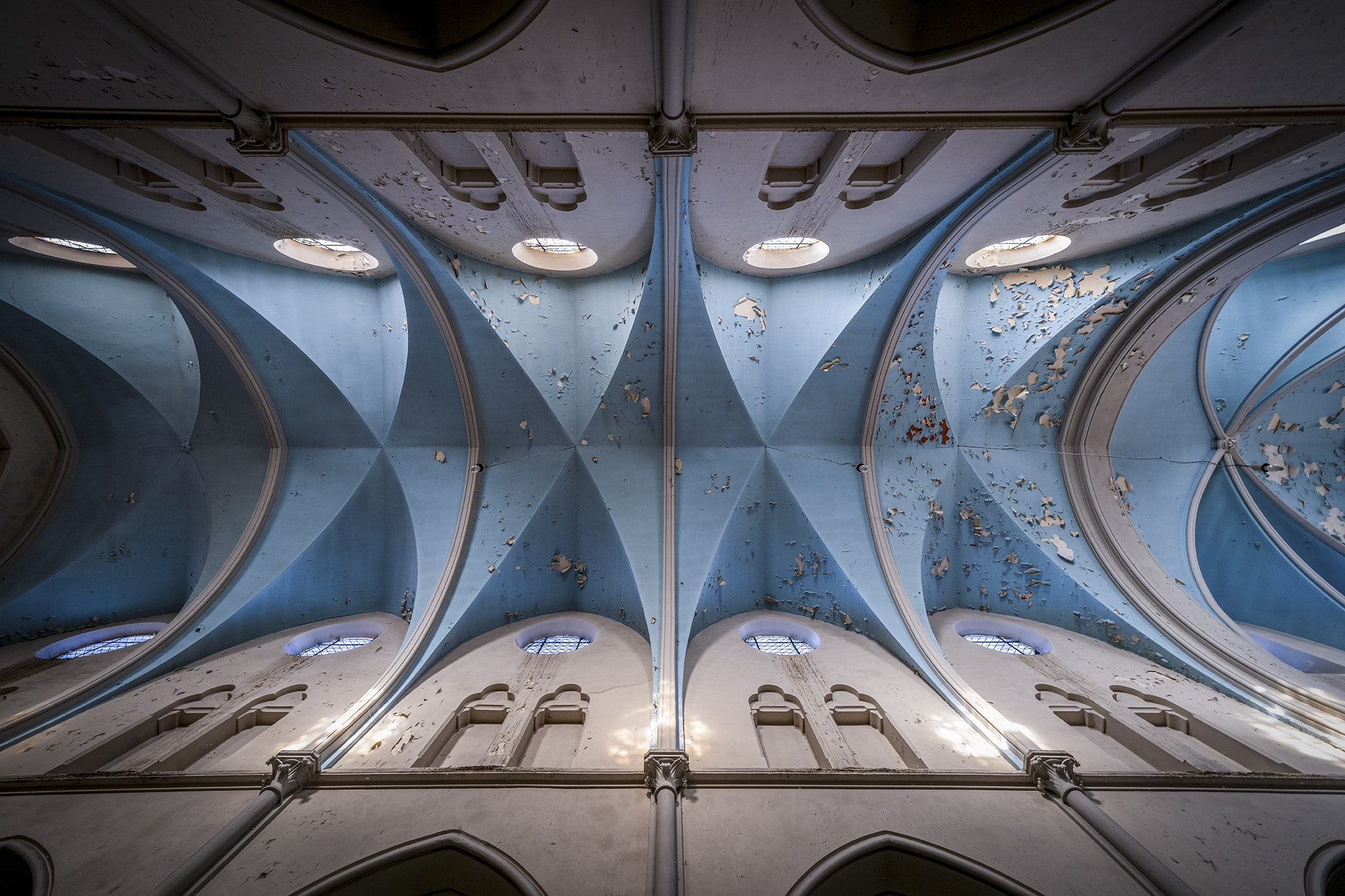 Urbex plafond kerk