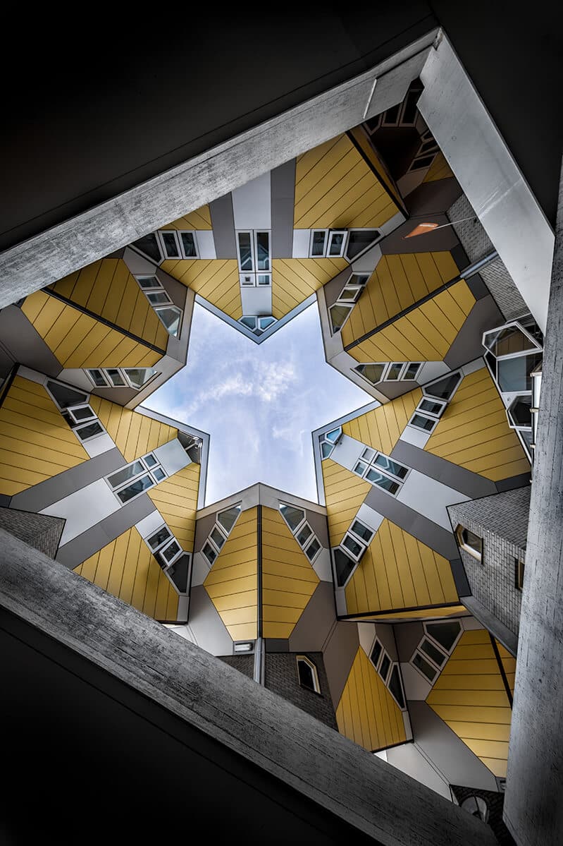 Kubuswoningen in Rotterdam
