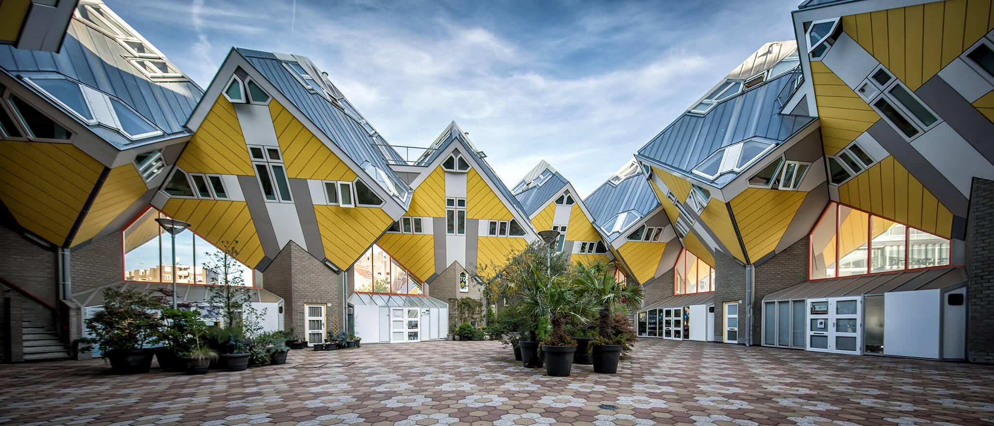 Kubuswoningen panorama